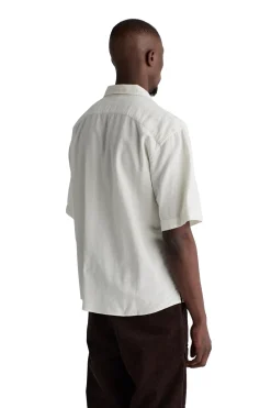 Livid Stone Loose Skjorte Hvit