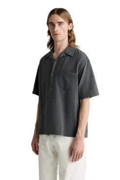 Livid Stone Loose Skjorte Grå