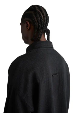 Livid Tim Black Bonded Skjorte Sort