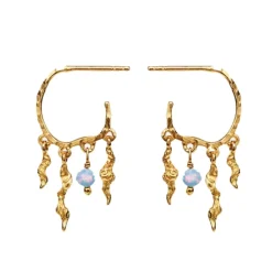 Maanesten Bayou Earrings Øredobber Gull