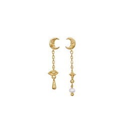 Maanesten Beatrice Earrings Øredobber Gull