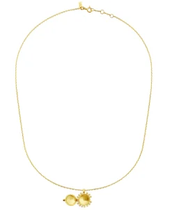 Maanesten Beloved Necklace Smykke Gull