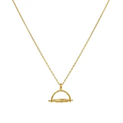 Maanesten Bianca Necklace Smykke Gull