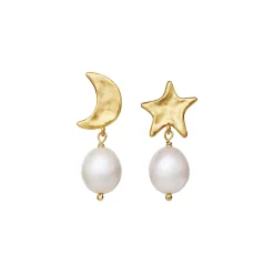 Maanesten Gabrielle Earrings Øredobber Gull