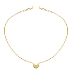 Maanesten Keeper Necklace Smykke Gull