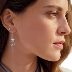 Maanesten Lana Earrings Øredobber Sølv