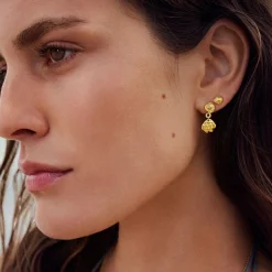 Maanesten Maurea Earrings Øredobber Gull