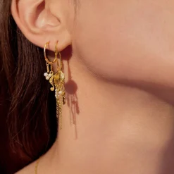 Maanesten Momi Earrings Øredobber Gull