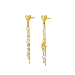 Maanesten Silma Earrings Øredobber Gull