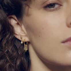 Maanesten Wendy Earrings Øredobber Gull