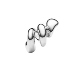 Maria Black Coil Crawler Earring Left Øredobber Sølv