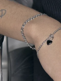 Maria Black Saffi Bracelet Small Armbånd Sølv