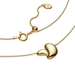 Maria Black Sagene 55 Necklace Adjustable Smykke Gull