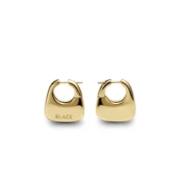 Maria Black Tote Earrings Medium Pair Øredobber Gull