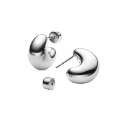 Maria Black Tryvann Pillow Earrings Pair Øredobber Sølv