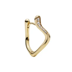 Maria Black Yasmin 12 Huggie Left Øredobber Gull