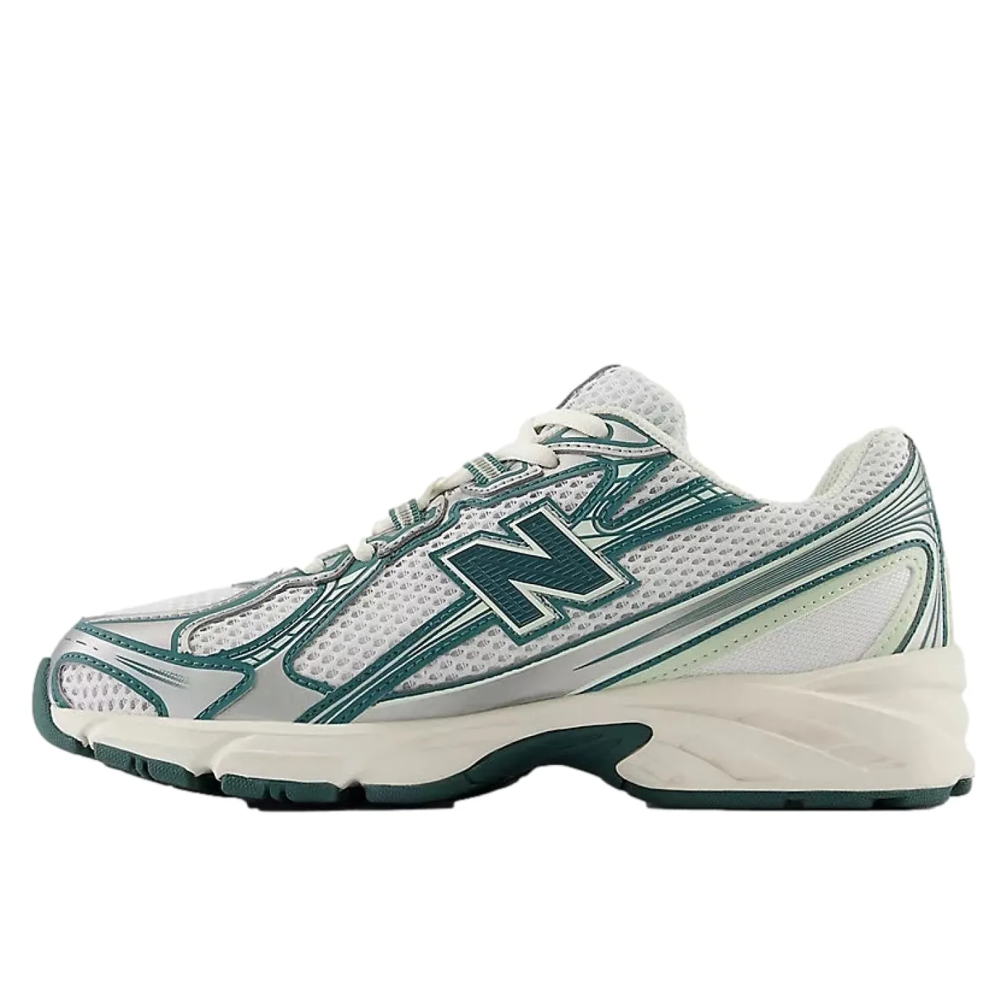 New Balance U 740 GR2 Sko Hvit Og Grønn