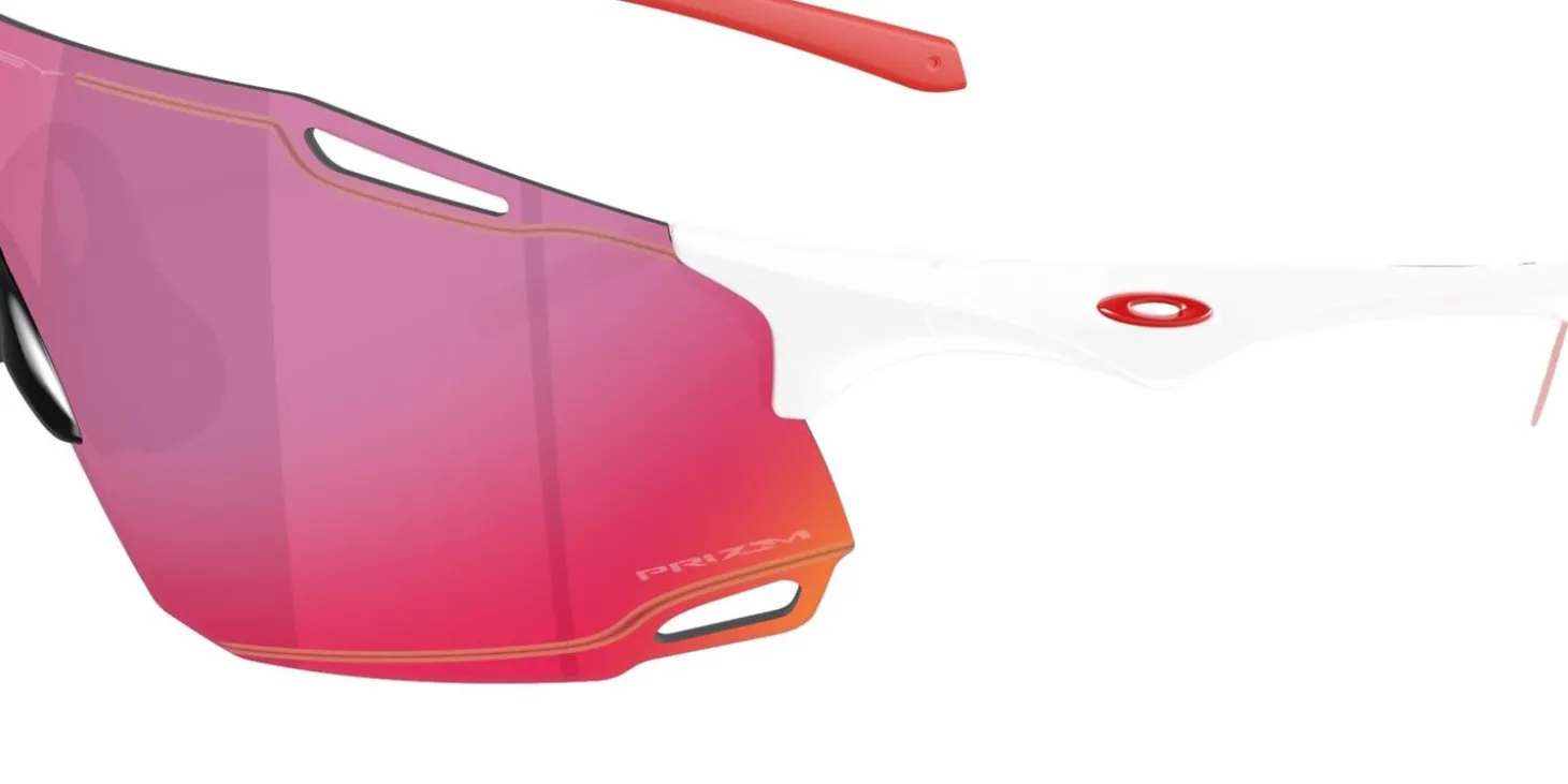 Oakley Cybr Dyno Solbriller Rosa Og Rød