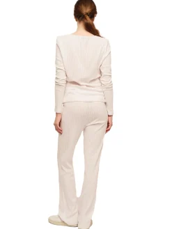 Once Untold Sophie button sweater Genser Lyserosa