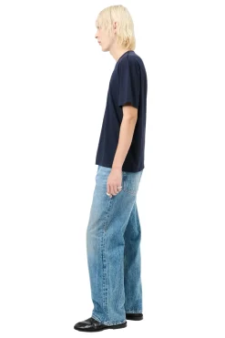 Our Legacy New Box T-Shirt T-shirt Mørkeblå