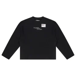 PAL Wolds Crewneck Without Hem Genser Sort