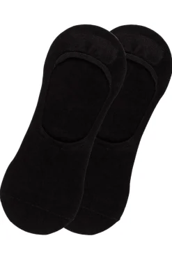 Panos Emporio Runar Cotton No-Show Sokker Sort