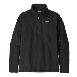 Patagonia Better Sweater 1/4 Zip Genser Sort