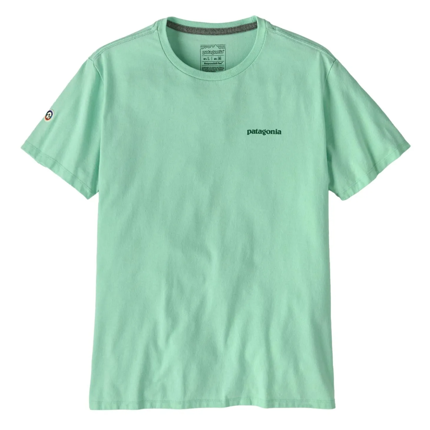 Patagonia Fitz Roy Icon Responsibili-Tee T-shirt Lysegrønn
