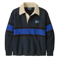 Patagonia Recycled Wool-Blend Rugby Sweater Genser Mørkeblå