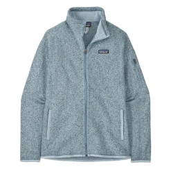 Patagonia W's Better Sweater Jkt Jakke Lyseblå