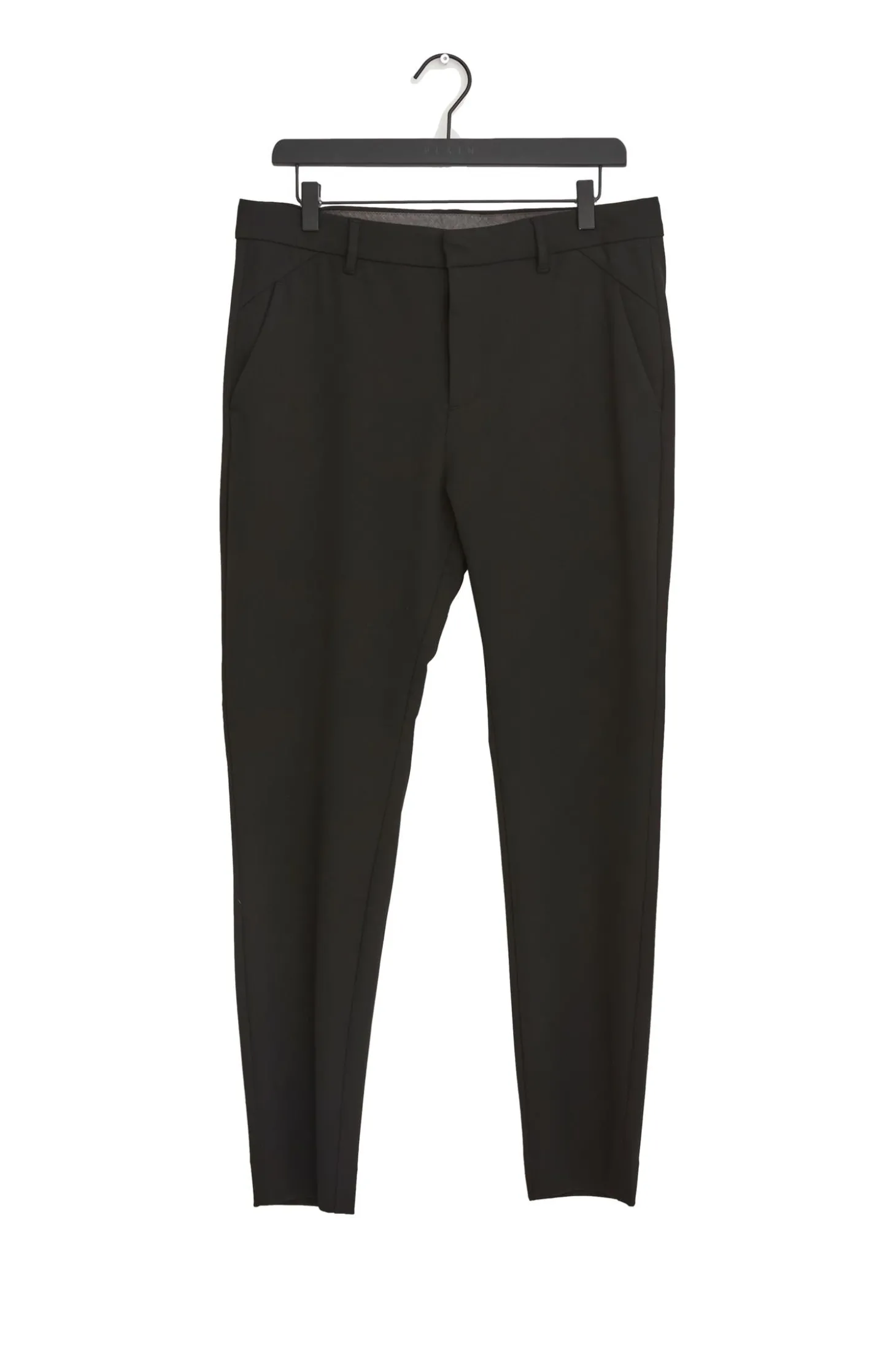 Plain JoshPL 315 Black Bukse Sort