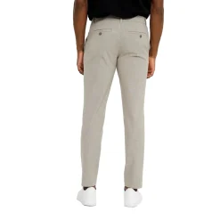 Plain JoshPL Sand Melange Bukse Sand