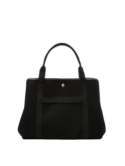 Rue de Verneuil Traversée M Whip Black Flannel Veske Sort