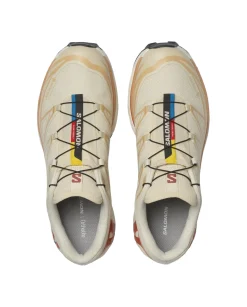 Salomon XT-6 GTX Almond Milk/Soft Clay/Burnt Ochre Sko Kremfarget