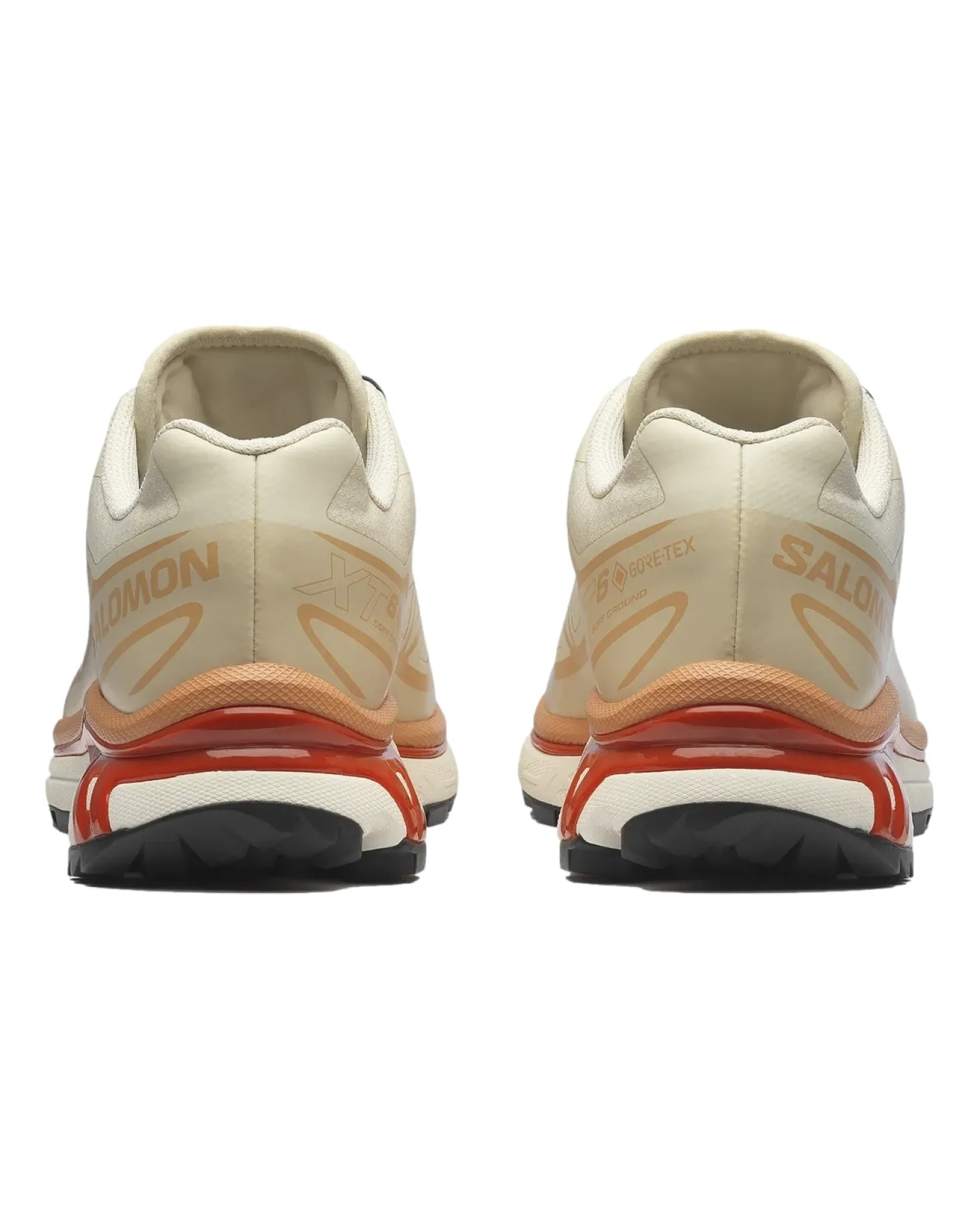 Salomon XT-6 GTX Almond Milk/Soft Clay/Burnt Ochre Sko Kremfarget