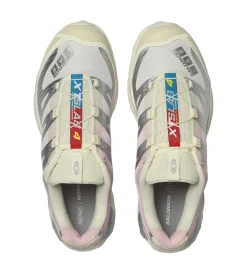 Salomon XT-4 OG VANILLA ICE/FTW SILVER/FAIRY TALE Sko Grå Og Rosa