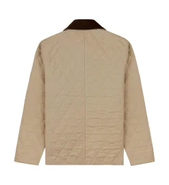Sporty & Rich Vendome Quilted jacket Jakke Beige