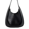 Stella McCartney Small Hobo Tote Alter Mat Veske Sort