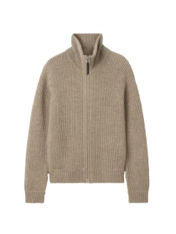 Tiger of Sweden Niall Zip-Up Genser Beige