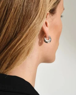 Tom Wood Bao Hoops Small Øredobber Sølv