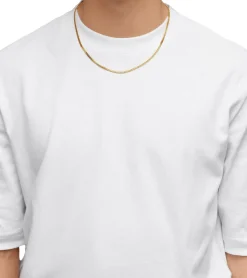 Tom Wood Curb Chain M 24,5 INCH Smykke Gull