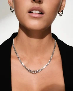 Tom Wood Dean Hoops Øredobber Sølv