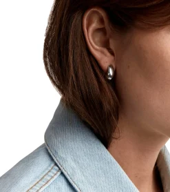 Tom Wood Ice Hoop Small Øredobber Sølv