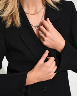 Tom Wood Joe Ring White MOP Ring Sølv