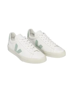 Veja Campo Extra White Matcha Sko Hvit Og Grønn