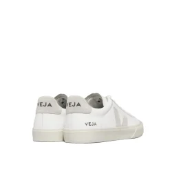 Veja Campo Extra White Natural Suede Sko Hvit Og Beige